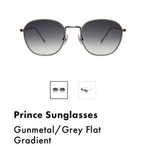 Brand New Illesteva Sunglasses- Gunmetal